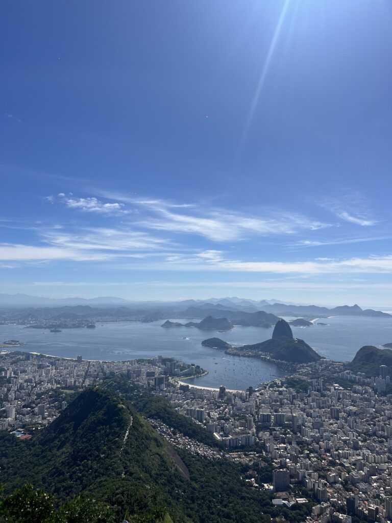 Vue depuis le Corcovado